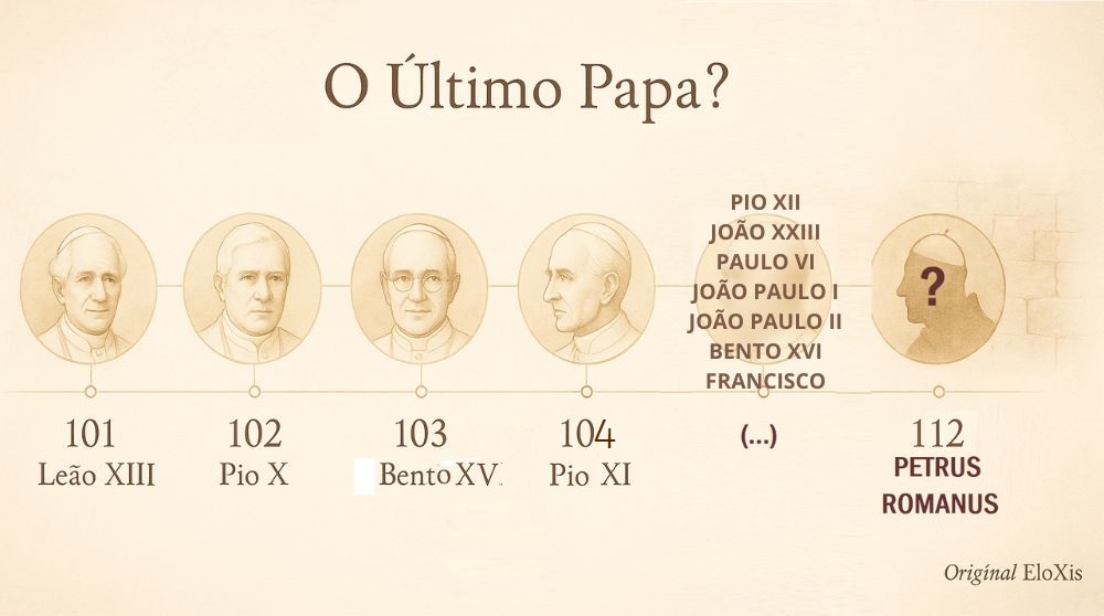 Linha do tempo papal - último papa - profecia de Malaquias
