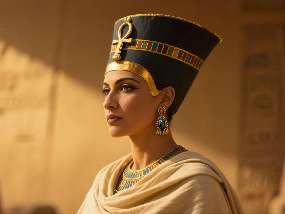 representação de Hatshepsut - original eloxis